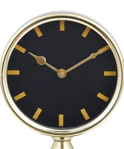 Grayson Lane Analog Gold Round Tabletop Clock -GRAYSON LANE shop 330862496 AlternateImage3 l
