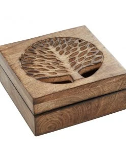 Grayson Lane Brown Mango Wood Boxes - Set of 3 -GRAYSON LANE shop 330862501 AlternateImage2 l