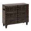 Grayson Lane Black Cedar 6-drawer Accent Chest