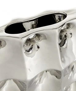 Grayson Lane Silver Modern Ceramic Vase 7 Grayson Lane Silver Modern Ceramic Vase -GRAYSON LANE shop 330862508 AlternateImage2 l