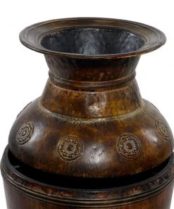 Grayson Lane Brown Metal Vases - Set of 2 -GRAYSON LANE shop 330862513 AlternateImage2 l