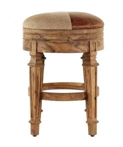 Grayson Lane Brown Counter Height (22-in to 26-in) Upholstered Bar Stool -GRAYSON LANE shop 330862518 AlternateImage5 l