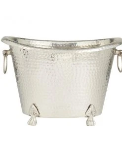 Grayson Lane 6-Litre Silver Galvanized Iron Ice Bucket -GRAYSON LANE shop 330862523 AlternateImage6 l