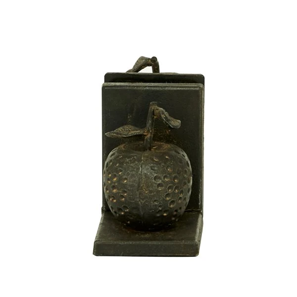 Grayson Lane Grey Metal Fruit Bookends - Set of 2 5 Grayson Lane Grey Metal Fruit Bookends - Set of 2 - Image 5