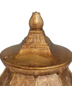 Grayson Lane Traditional Gold Polystone Decorative Jar -GRAYSON LANE shop 330862530 AlternateImage3 l
