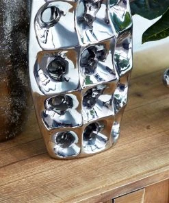 Grayson Lane Modern Silver Ceramic Vase -GRAYSON LANE shop 330862535 AlternateImage2 l