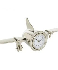 Grayson Lane Analog Plane Tabletop Clock
