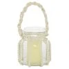 Grayson Lane Coastal Glass Lantern Candle Holder