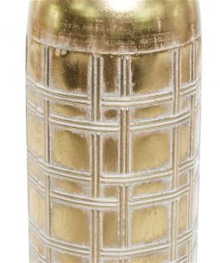 Grayson Lane Gold Metal Vase - Set of 3 8 Grayson Lane Gold Metal Vase - Set of 3 -GRAYSON LANE shop 330862544 AlternateImage3 l