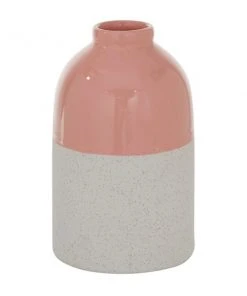 Grayson Lane Pink Ceramic Vase