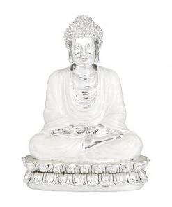 Grayson Lane Silver Polystone Sculpture