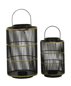 Grayson Lane 2-Candle Metal Lantern Candle Holder - Set of 2 4 Grayson Lane 2-Candle Metal Lantern Candle Holder - Set of 2 -GRAYSON LANE shop 330862571 AlternateImage5 l