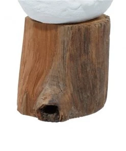 Grayson Lane White Teak Wood Bird Sculptures - Set of 3 -GRAYSON LANE shop 330862582 AlternateImage2 l