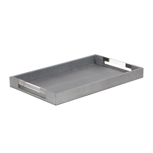 Grayson Lane Grey Wood Trays - Set of 3 5 Grayson Lane Grey Wood Trays - Set of 3 - Image 5