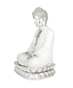 Grayson Lane Silver Zen Polystone Sculpture -GRAYSON LANE shop 330862609 AlternateImage3 l