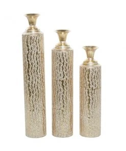 Grayson Lane Glam Gold Metal Vase - Set of 3 -GRAYSON LANE shop 330862619 AlternateImage4 l