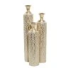 Grayson Lane Glam Gold Metal Vase - Set of 3