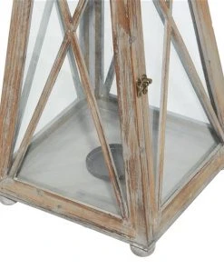 Grayson Lane 2-Candle Traditional Wood Lantern Candle Holder - Set of 2 -GRAYSON LANE shop 330862621 AlternateImage3 l