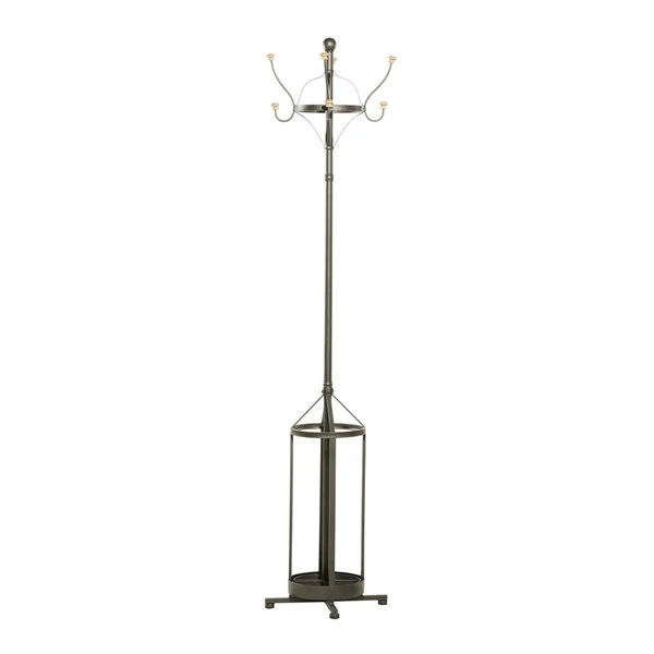 Grayson Lane Black 8-Hook Coat Stand 5 Grayson Lane Black 8-Hook Coat Stand - Image 5