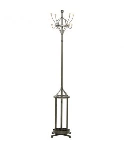 Grayson Lane Black 8-Hook Coat Stand