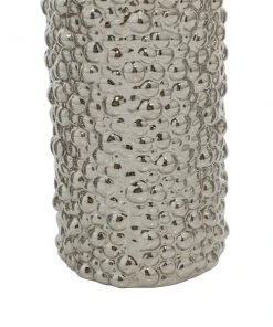 Grayson Lane Silver Ceramic Vases - Set of 3 -GRAYSON LANE shop 330862635 AlternateImage3 l