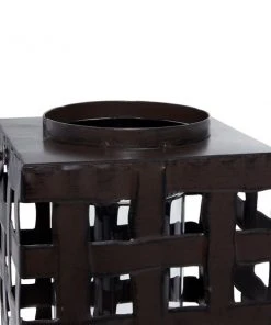 Grayson Lane Black Iron Lantern Candle Holder -GRAYSON LANE shop 330862638 AlternateImage4 l