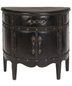 Grayson Lane Dark Brown Cedar 1-drawer Accent Chest