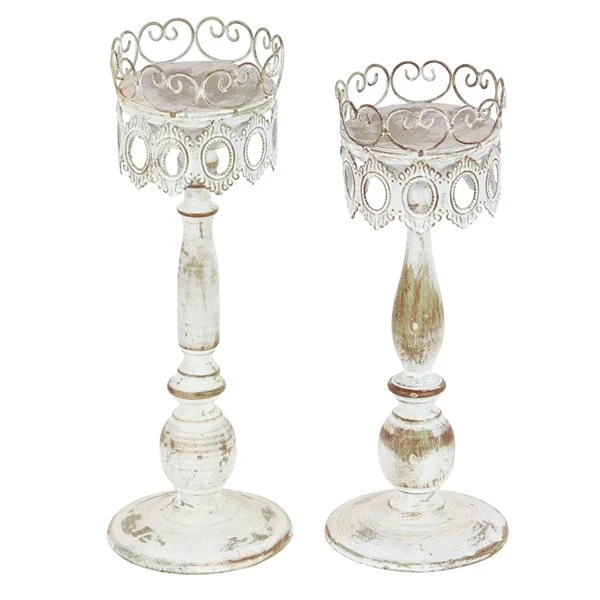 330862649_AlternateImage5_l.jpg Grayson Lane 2-Candle Metal Pillar Candle Holder - Set of 2 -GRAYSON LANE shop 330862649 AlternateImage5 l