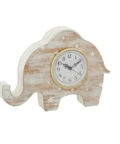 Grayson Lane Analog Elephant Tabletop Clock