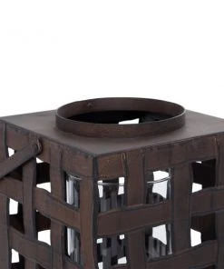 Grayson Lane Industrial Black Iron Lantern Candle Holder -GRAYSON LANE shop 330862654 AlternateImage3 l