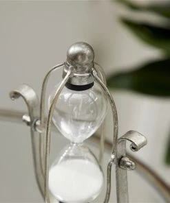 Grayson Lane Silver Metal Hourglass -GRAYSON LANE shop 330862664 AlternateImage2 l