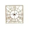 Grayson Lane Metal and Glass Modern Clock Console Table