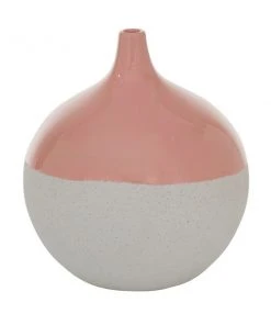 Grayson Lane Modern Pink Ceramic Vase