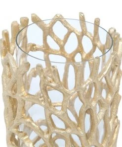 Grayson Lane Gold Hurricane Candle Holder -GRAYSON LANE shop 330862678 AlternateImage3 l