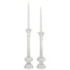 Grayson Lane 2-Candle Wood Pillar Candle Holder - Set of 2