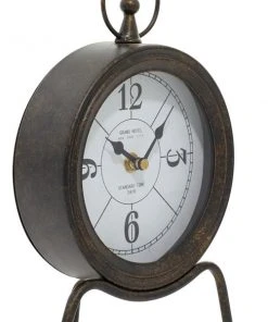 Grayson Lane Metal Analog Round Tabletop Clock -GRAYSON LANE shop 330862682 AlternateImage3 l