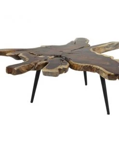 Grayson Lane Brown Wood Coffee Table