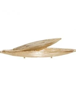 Grayson Lane Gold Metal Trays - Set of 2