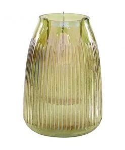 Grayson Lane Contemporary Glass Hurricane Candle Holder