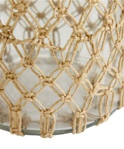 Grayson Lane Brown Rope Glass Lantern Candle Holder -GRAYSON LANE shop 330862694 AlternateImage4 l