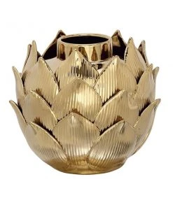 Grayson Lane Gold Porcelain Vase