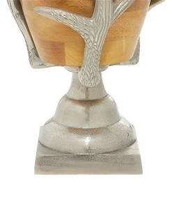 Grayson Lane Brown Aluminum and Wood Bowl -GRAYSON LANE shop 330862706 AlternateImage3 l