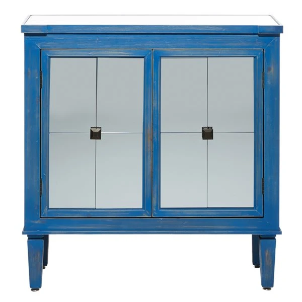 Grayson Lane Blue Asian Hardwood Accent Chest 4 Grayson Lane Blue Asian Hardwood Accent Chest - Image 4