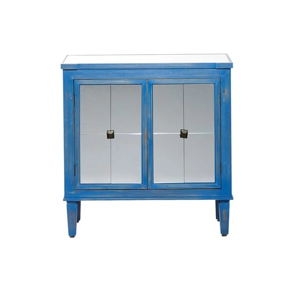 Grayson Lane Blue Asian Hardwood Accent Chest 5 Grayson Lane Blue Asian Hardwood Accent Chest - Image 5