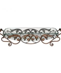 Grayson Lane Glass and Copper Serving Bowl