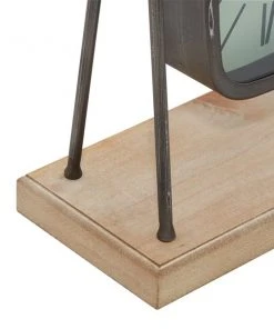 Grayson Lane Grey Analog Square Tabletop Clock -GRAYSON LANE shop 330862718 AlternateImage4 l