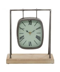 Grayson Lane Grey Analog Square Tabletop Clock -GRAYSON LANE shop 330862718 AlternateImage5 l