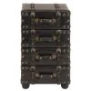 Grayson Lane Black 4-drawer Lingerie Chest
