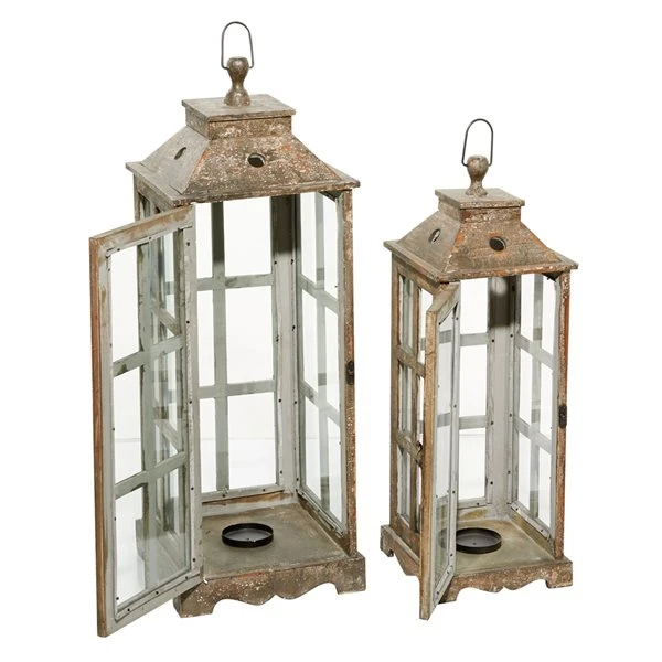 330862746_AlternateImage5_l.jpg Grayson Lane 2-Candle Wood Lantern Candle Holder - Set of 2 -GRAYSON LANE shop 330862746 AlternateImage5 l