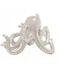Grayson Lane Silver Polystone Octopus